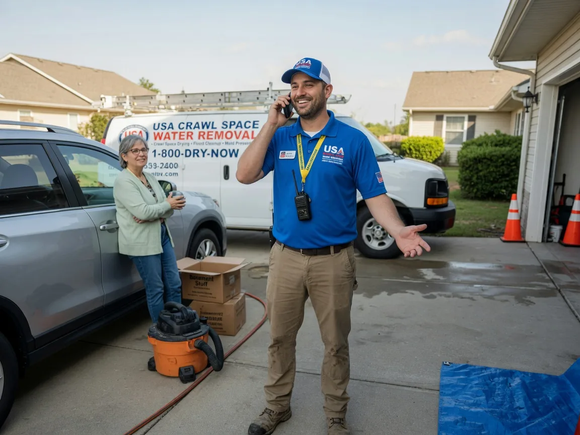 Crawl Space Water Removal Wingate, NC FAQs